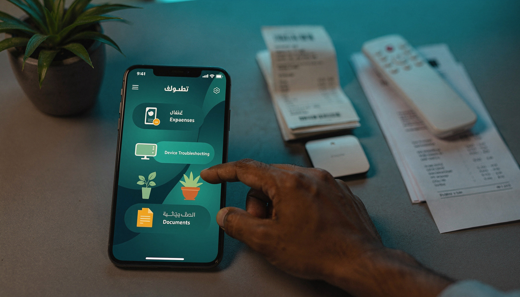 DELVO — ai powered mobile application for daily life tasks website built with WebZum AI website creator